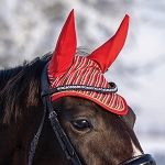 QHP Jolly Stripe Christmas Ear Net